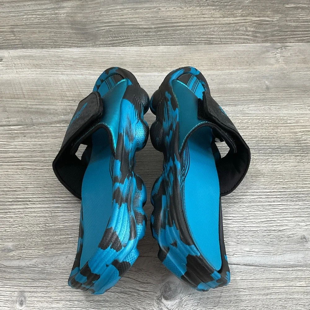 Asics Men's Lyashi Stability P210Y Electric Blue Sandals Size 7 US NEW
